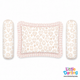 Head Pillow Set Diamond Print | Little Darling