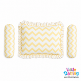 Baby Head Pillow Set Pack of 3 Zig Zag | Little Darling