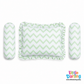 Baby Head Pillow Set Pack of 3 Zig Zag | Little Darling