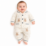 Kids Night Suit 2 Pcs Teddy Bear Print | Little Darling