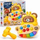 2-in-1 Electronic Organ & Whack-A-Mole Toy