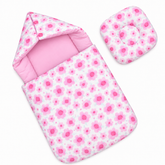 Baby Carry Nest with Pillow Set Pink Floral | Little Darling