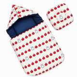 Baby Carry Nest with Pillow Set Apple Print | Little Darling