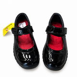 Girls Black Patent Mary Jane School Shoes