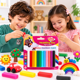 Kiddy Clay Modelling Clay Set 12 Colors 200g