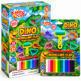 Dino Modelling Clay Set with Roller & Molds