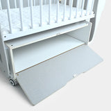 Premium Wooden Baby Cot with Canopy & Storage Drawer