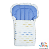 Baby Carry nest Frill Earthy Brushstrokes | Little Darling