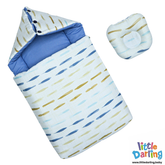 Baby Carry nest Hooded Earthy Brushstrokes | Little Darling