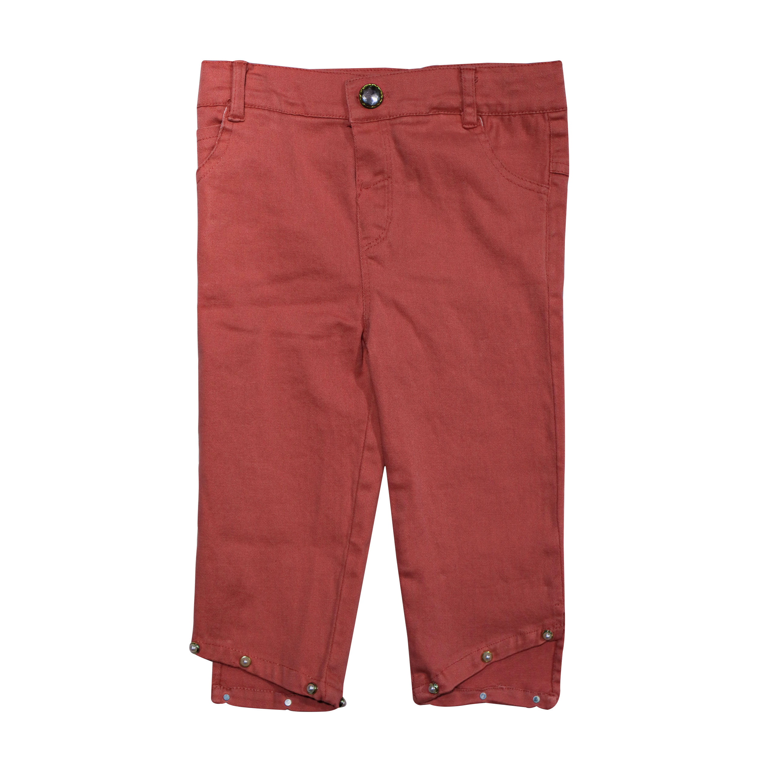 Baby Girls Cotton Pant by Little Darling