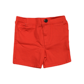 Kids Red Cargo Shorts | Little Darling