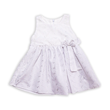 Cotton Girls Frock With Bow