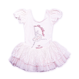 Cotton Girls Frock Half Sleeve With Net