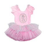 Cotton Girls Frock Half Sleeve With Net