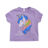 Girls Outfit Set Unicorn Print