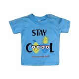 Kids T-Shirt Sky Blue | Little Darling Price in Pakistan