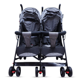Baby Stroller Gray Color Twin Stroller
