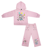 Girls Hoodie Suit Labubu Print
