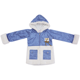 Kids Faux Fur Hooded Jacket