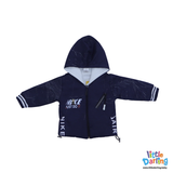 Baby Boys 2-Piece Tracksuit Set Navy Blue | Little Darling