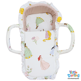 Infant Moses Basket Soft Princess Theme Print | Little Darling
