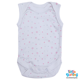 Baby Bodysuit Pk Of 3 Sleeveless Princess | Little Darling