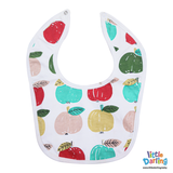 Baby Bibs Apple Print | Little Darling