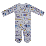 Baby Sleepsuit 3-Pack Multi Print | Mamas & Papas
