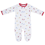 Baby Sleepsuit 3-Pack Aeroplan Print | Mamas & Papas