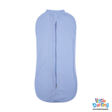 Baby Peanut Swaddle Sky Blue & Cream Color | Little Darling