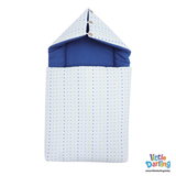 Baby Hooded Carry nest Polka Dot Print | Little Darling