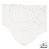 Baby Swaddler Wrap Plain White | Little Darling