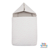 Baby Hooded Carry nest Star Print | Little Darling