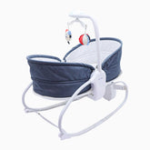 Electric Baby Cradle Swing with Hanging Toys