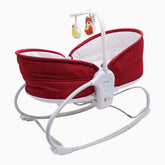Electric Baby Cradle Rocker with Hanging Toys