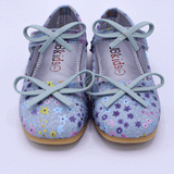 Kids Floral Ballet Flat Shoes with Bow