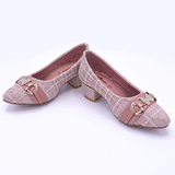 Girls Fancy Butterfly Pumps Pink