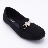Girls Fancy Butterfly Pumps Black (Copy)