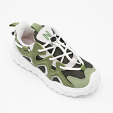 Sporty Sneaker Green & White