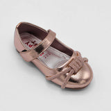 Girls Shimmery Bow Mary Jane Shoes