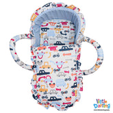 Infant Moses Basket Cars Print | Little Darling