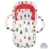 Infant Moses Basket Animal Print | Little Darling