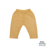 Baby Night Suit Mustard Color | Little Darling