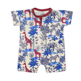 Baby Romper Safari Animal Print | Little Darling