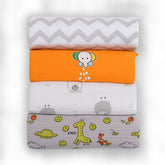 Baby Receiving Blankets Pack of 4 | Little Darling