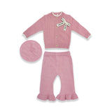 Baby Girls Knitted Outfit Pink