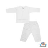 Baby Night Suit White Color | Little Darling