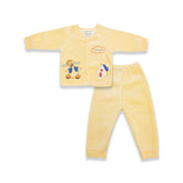 Baby Cotton Yellow Night Suit