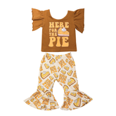 Kids Outfit Brown Color – 2 Piece Set