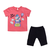 Girls Outfit Set Unicorn Print